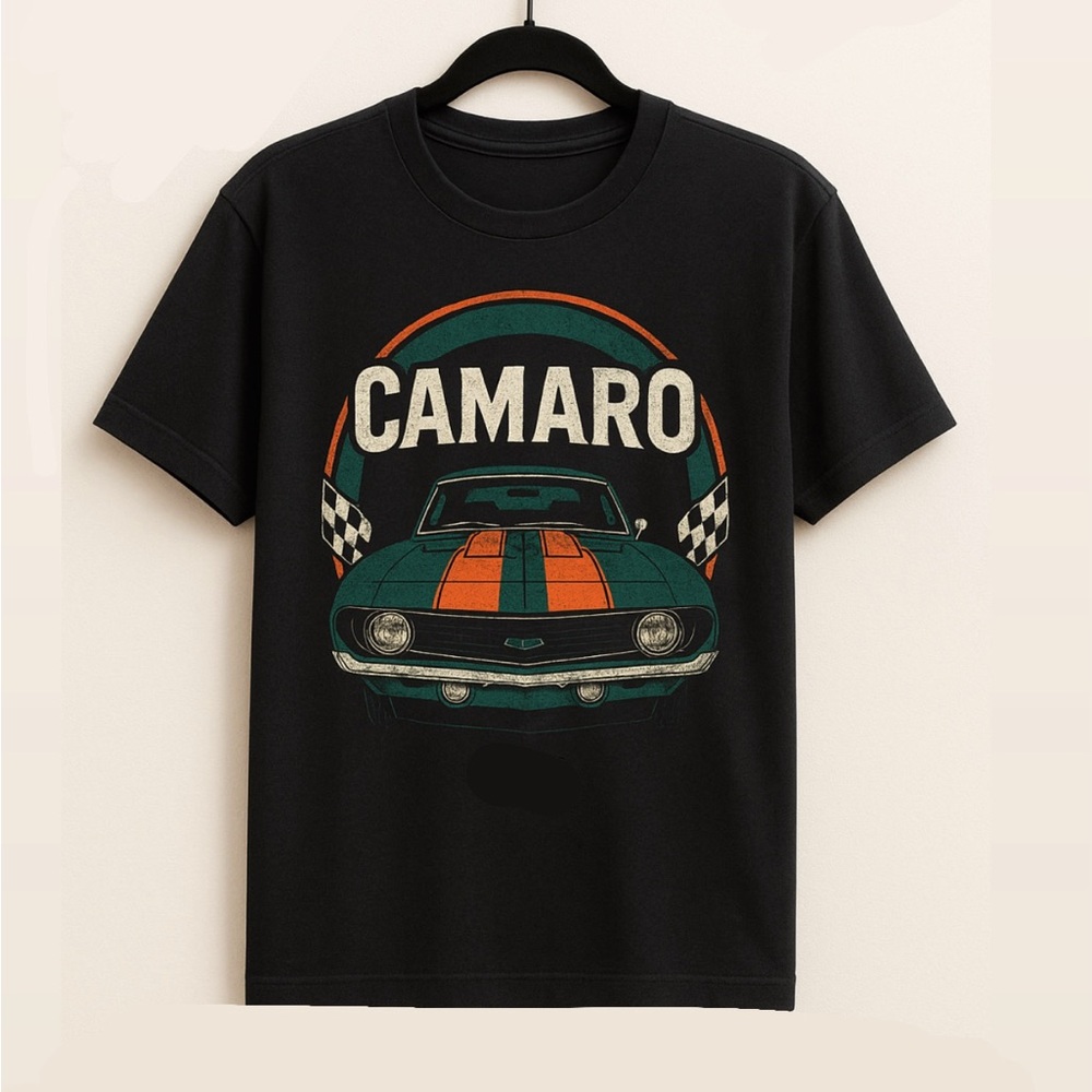 Men’s Camaro Graphic T-Shirt – Size M – Never Worn